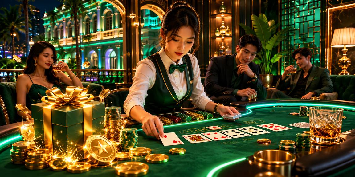 Meja Live Casino dengan Dealer Sebenar